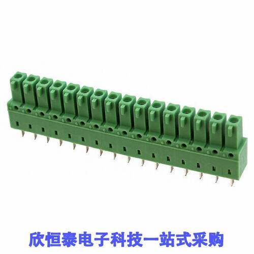 1875564连接器 《 TERM BLO【 HDR 16POS VERT 3.81MM    》