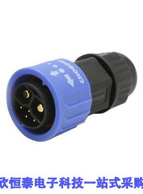 24204131-01连接器 《 LARGE SERIES 2+4PIN MALE PLUG WI    》