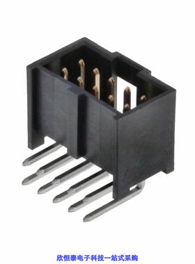 0901303210连接器 《 CONN HEADER R/A 10POS 2.54MM    》