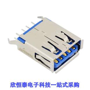 RCPT USB3.0 TYPEA VERT CONN 9POS 00008连接器