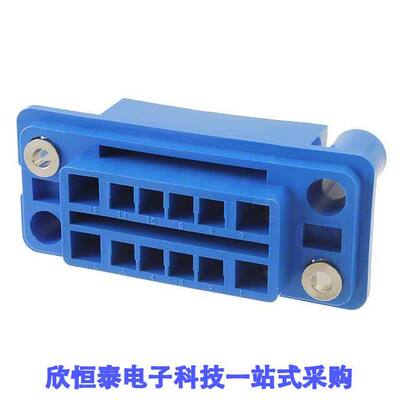 5172069-1连接器 《 CONN RCPT HSG DRAWER 12POS BLUE    》
