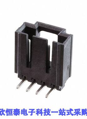 1719740004连接器 《 CONN HEADER R/A 4POS 2.54MM    》