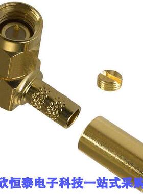 132194连接器 《 CONN SMA PLUG R/A 50 OHM SOLDER    》
