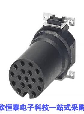 1411980连接器 《 CONN FMALE INSERT 17POS SOLDER    》