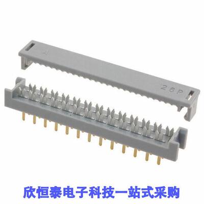 09181269622连接器 《 CONN DIP HDR IDC 26POS VERT    》