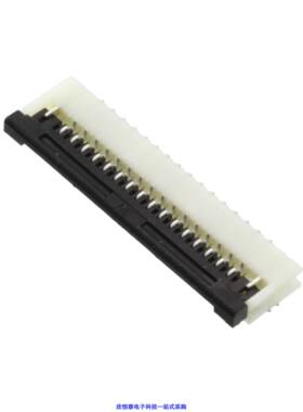 686116148922连接器 《 CONN 1MM HORZ BOTTOM SMD 16POS    》