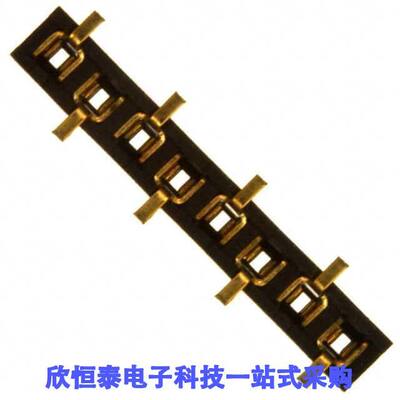 NPPN081BFLD-RC连接器 《 CONN HDR 8POS 0.079 GOLD SMD    》