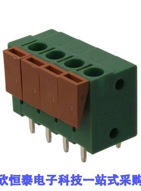 1776259-4连接器 《 TERM BLK 4POS TOP ENTRY 5MM PCB    》
