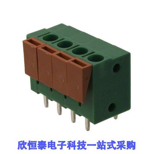 1776259-4连接器 《 TERM BLK 4POS TOP ENTRY 5MM PCB    》