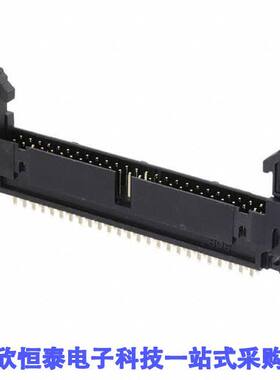 MHR-50-VUAL连接器 《 CONN HEADER R/A 50POS 2.54MM    》