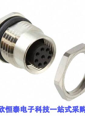 1529797连接器 《 CONN RCPT FMALE 8POS GOLD SOLDER    》