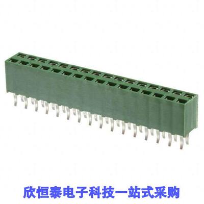 1-215307-6连接器 《 CONN RCPT 32POS 0.1 GOLD PCB    》