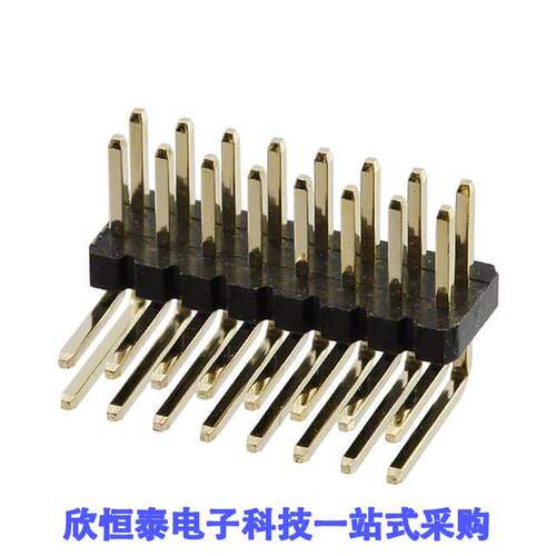 GRPB082MWCN-RC连接器 《 CONN HEADER R/A 16POS 1.27MM    》