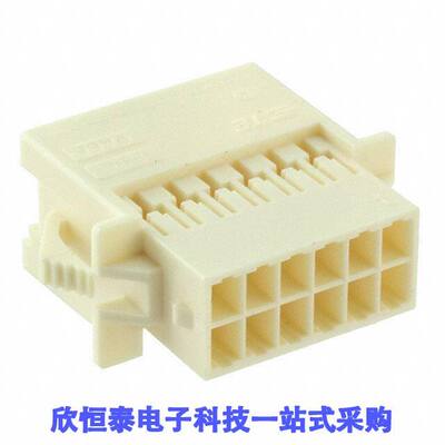 1-1969595-2连接器 《 CONN RCPT HSG 12POS 2.50MM    》