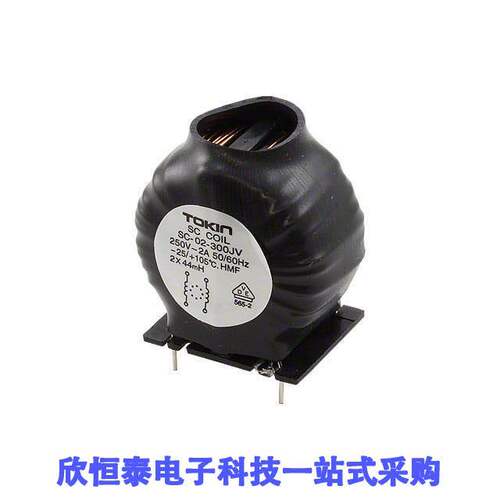 SC-02-300JV滤波器 《 COMMON MODE CHOKE 44MH 2A 2LN TH    》