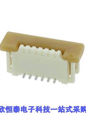 0526100672连接器 《 CONN FPC VERT 6POS 1.00MM SMD    》