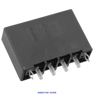 1-1747277-4连接器 《 CONN HEADER VERT 4POS 6.35MM    》