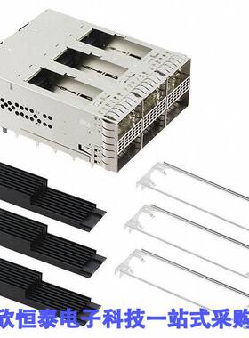 2299924-3连接器 《 CONN ZQSFP+ RCP 2X3 HSNK 228P RA    》