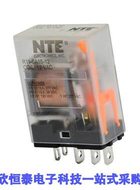 R11-5A15-12继电器 《 RELAY-15A SPDT 12VAC    》