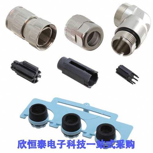 21038213805连接器 《 M12 A-CODE 8PIN MALE SHIELDED, C    》