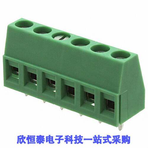 1715190连接器 《 TERM BLK 6POS SIDE ENTRY 5MM PCB    》
