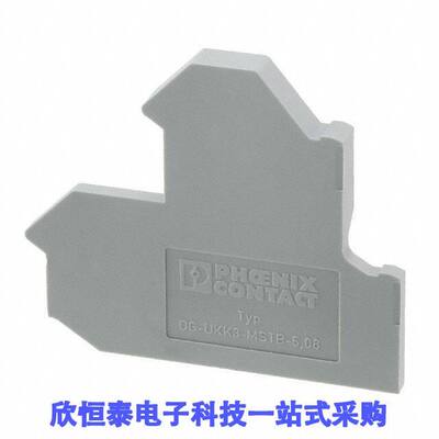 2770613连接器 《 CONN TERM BLK SEPARATOR RAIL GRY    》