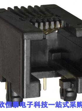 87180-066LF连接器 《 CONN MOD JA【 6P6C R/A UNSHLD    》