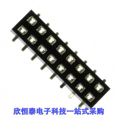 NPPN082GFNS-RC连接器 《 CONN HDR 16POS 0.079 GOLD SMD    》