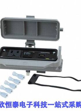73550400915连接器 《 HAN PORT RJ45F/F, 120V W/ 3A BRK    》
