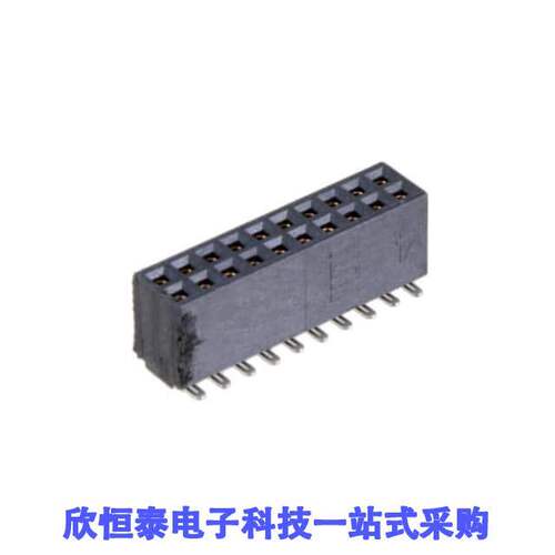 SFMC-110-T2-S-D连接器 《 CONN RCPT 20POS 0.05 GOLD SMD    》