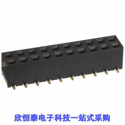 NPPN102FFKS-RC连接器 《 CONN HDR 20POS 0.079 GOLD SMD    》