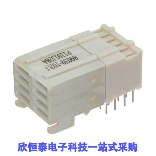 89039-102LF连接器 《 CONN RCPT BLADE PWR 8POS EDGE MT    》