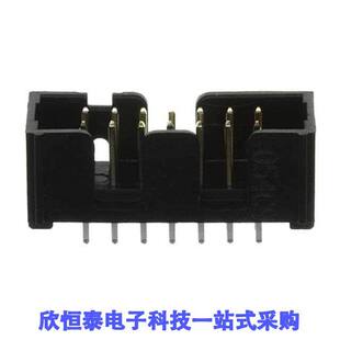 CONN HEADER VERT N2514 2.54MM RB连接器 14POS 6002