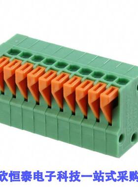 1789333连接器 《 TERM BLK 10P SIDE ENT 2.54MM PCB    》