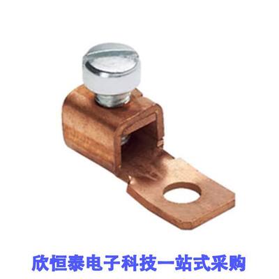 CXS125-14-Q连接器 《 CONN TERM RECT LUG 1/0-4AWG #1/2    》