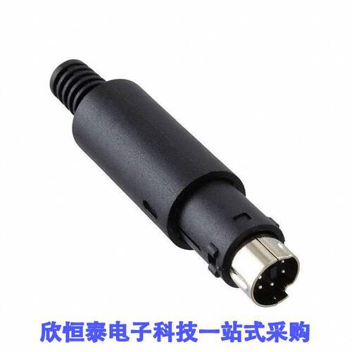 MDP-007连接器 《 CONN PLUG MALE MINI DIN 7PS SLVR    》