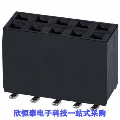 NPTC052KFMS-RC连接器 《 CONN HDR 10POS 0.1 TIN SMD    》