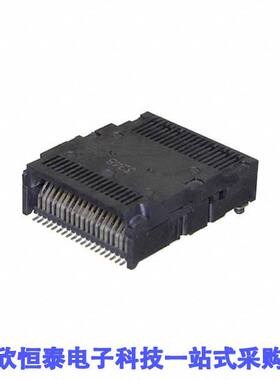 2027180100连接器 《 CONN QSFD DD RCPT 76P SLD RA SMD    》
