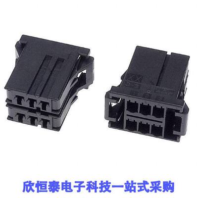 1-178127-6连接器 《 CONN RECEPT 3.81 6POS KEY-XX    》
