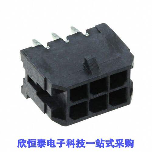 0430450612连接器 《 CONN HEADER VERT 6POS 3MM    》