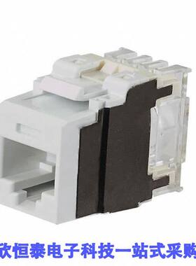 NK6X88MWH-Q连接器 《 NETKEY CAT6A PUNCHDOWN JA【 MODU    》