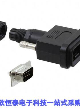 DCCDB09M连接器 《 CONN DSUB PLUG 9POS SLDR CUP    》