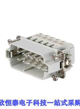 1650610000连接器 《 INSERT MALE 10POS+1GND SCREW    》