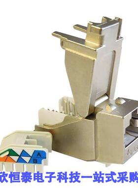 SS-82120-001连接器 《 MOD JA【 KEYSTONE CAT6A SHLD    》