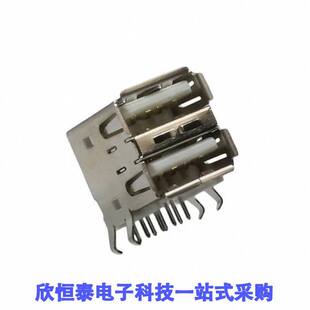 CONN USB STA W连接器 RCPT KUSBX TYPE AS2N