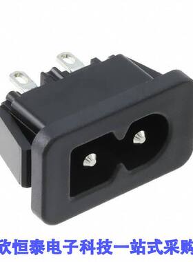 6160.0145连接器 《 2579, IEC APPLIANCE INLET C8P, 7    》