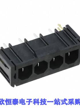 0431606304连接器 《 CONN HDR 4POS 7.50MM PCB SLDR    》
