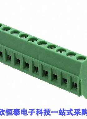 1733651连接器 《 TERM BLK 10POS 35DEG 5.08MM PCB    》