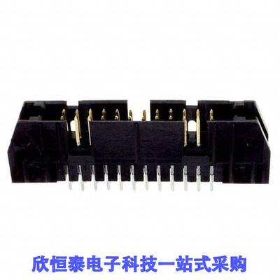 5102156-5连接器 《 CONN HEADER VERT 24POS 2.54MM    》