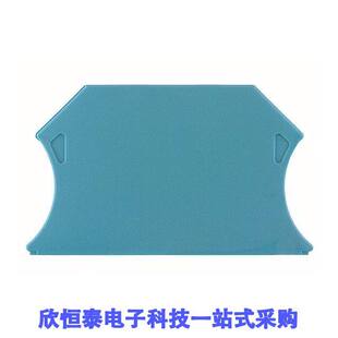 1050080000连接器 《 CONN TERM BLK END PLATE RAIL BLU 》